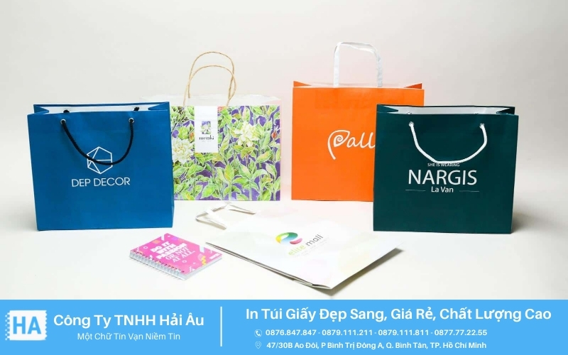 in túi giấy tại băng keo hải âu