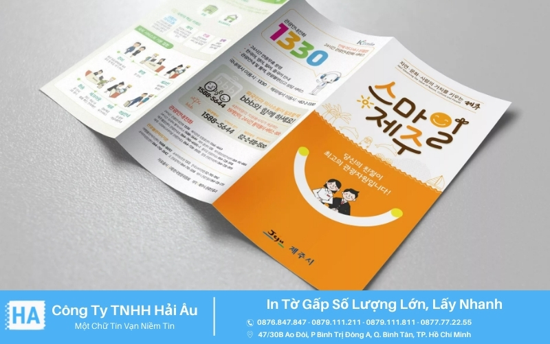 lợi ích khi in tờ gấp