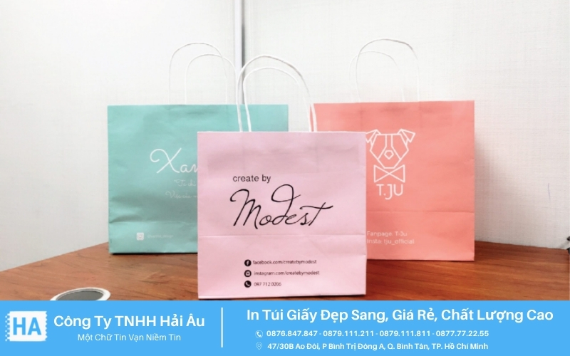 quy trình in túi giấy